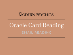 the modern psychics - oracle card reading - email reading